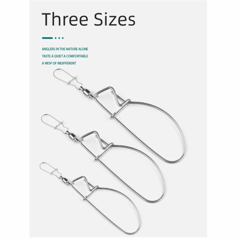 5ks Nerezové Rybářské Příslušenství Nerezový Provázek na Ryby Rybářský Výlet