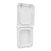 RV Power Outlet Box with Water Resistant Lid External Electrical Outlet Box for Motorhome Trailer Camping Vehicle
