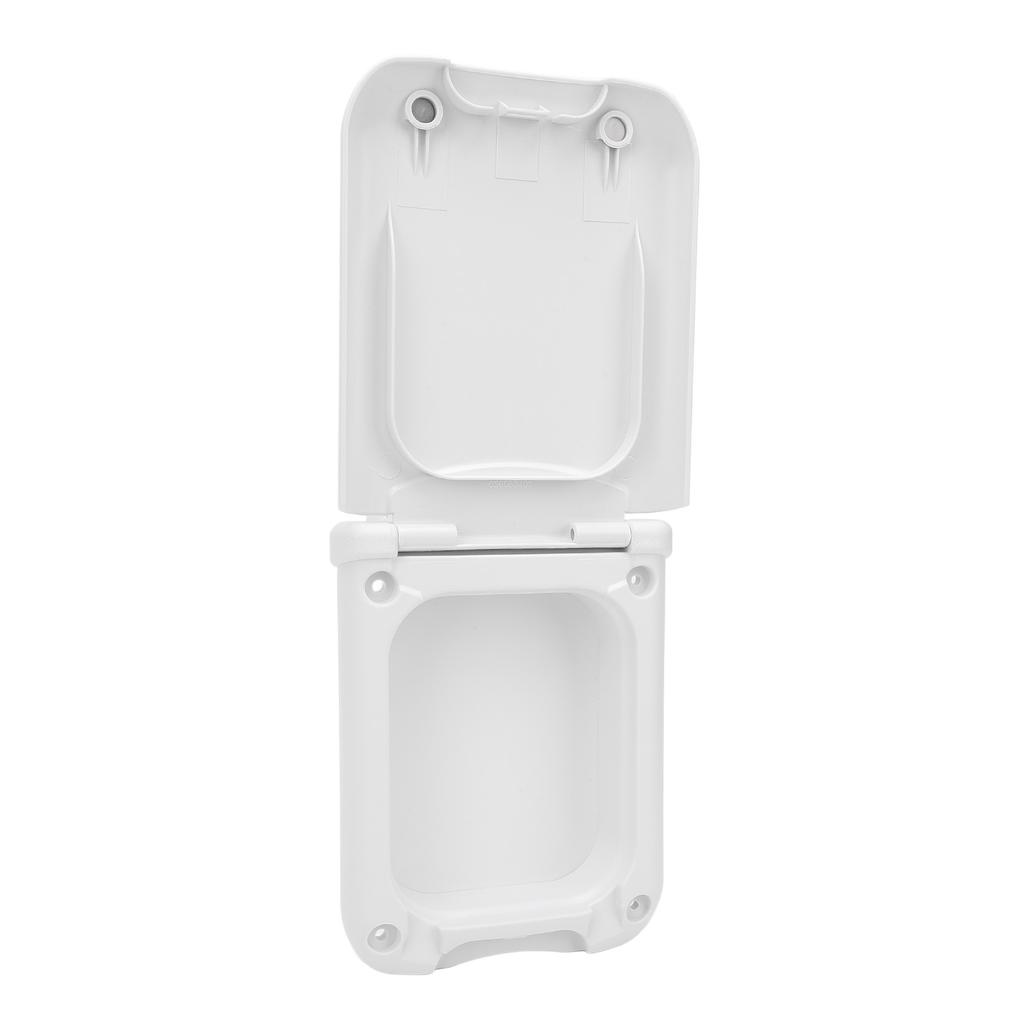 RV Power Outlet Box with Water Resistant Lid External Electrical Outlet Box for Motorhome Trailer Camping Vehicle