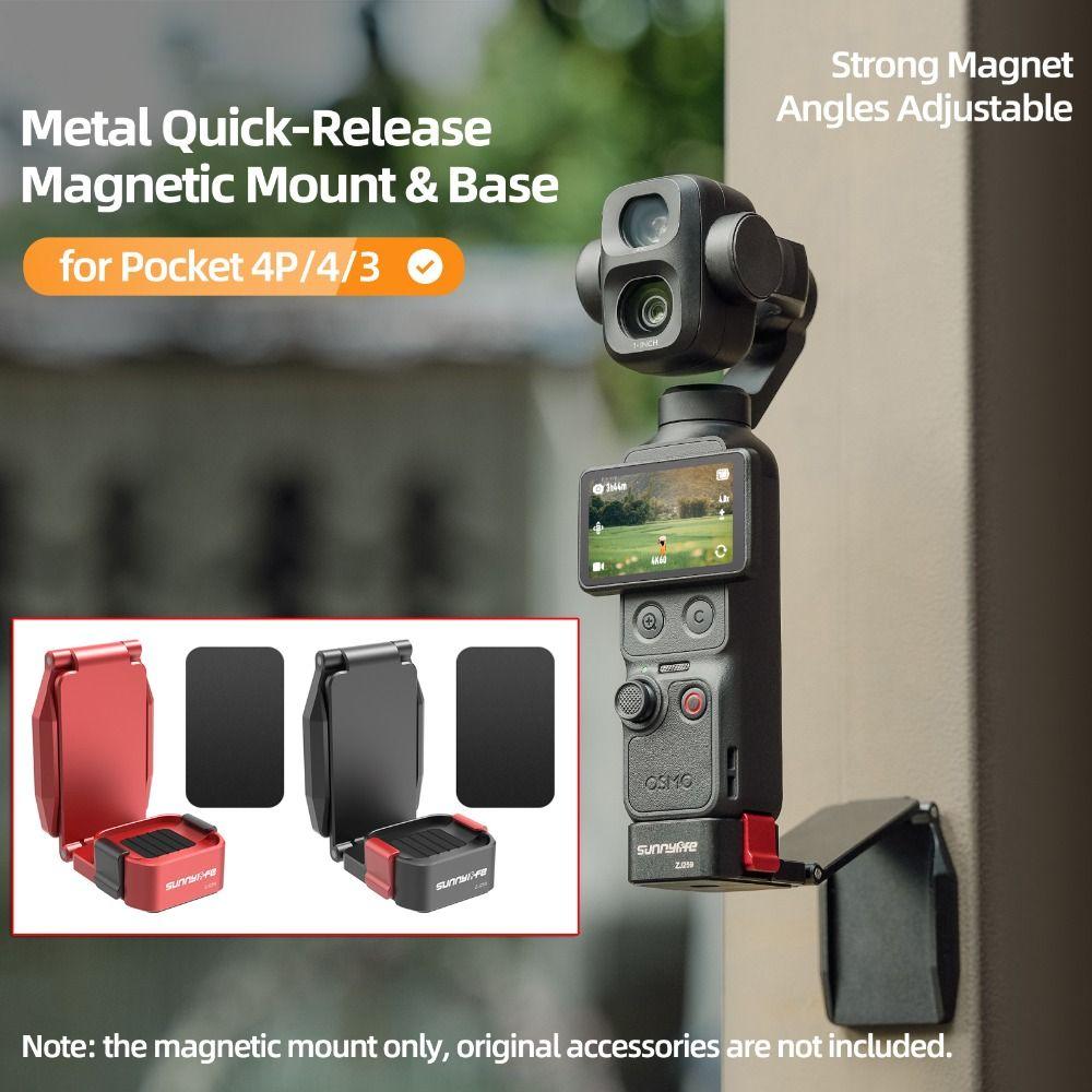 Quick Release Expansion Bracket Holder for DJI Osmo Pocket 4P/4/3 Gimbal Camera Accessories