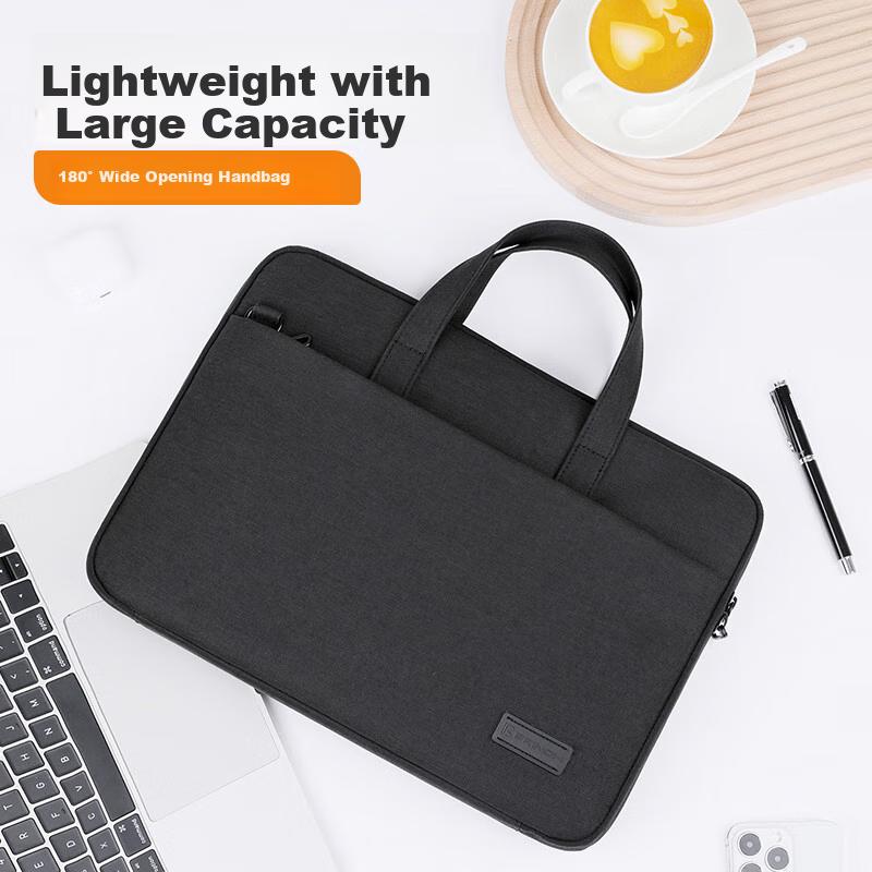 BRINCH Laptop Bag, 15.6/16 Inch Business Handbag, Suitable for Huawei, Xiaomi, Apple Laptops
