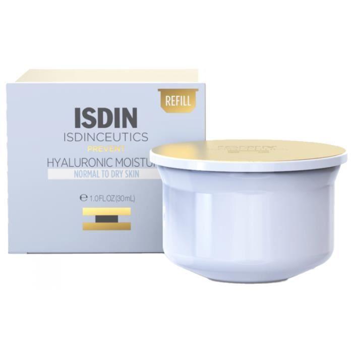Crème de Jour Hydratante et Anti-Âge ISDIN Isdinceutics Recharge - Peaux Normales à Sèches - 50 g