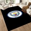 Manchester City Floor Mat Suitable For Entryway Living Rooms Hallway Dining Room Antislip Carpet Anime Office Decor