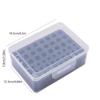 2A 3A Battery Storage Organizers Case 54 Compartments for Intelligent Organization PP Material Ensuring Clear