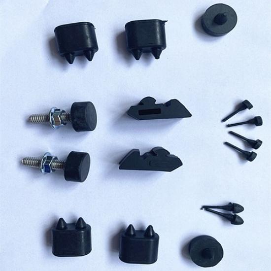 Car Rubber Stopper Kit+Hood Adjusters For Camaro Nova Impala Stoppers Bumpers