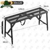 Yongdai Folding Adjustable Scaffolding Platform Sawhorse