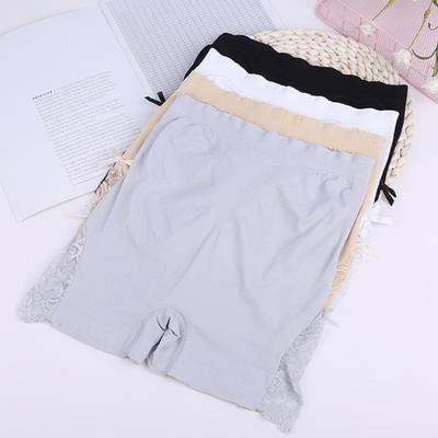 Safety Shorts High Waist Seamless Safety Pants Slim Fit Hip Lift Breathable Stretchy Lace Detail Women Bottom Shorts