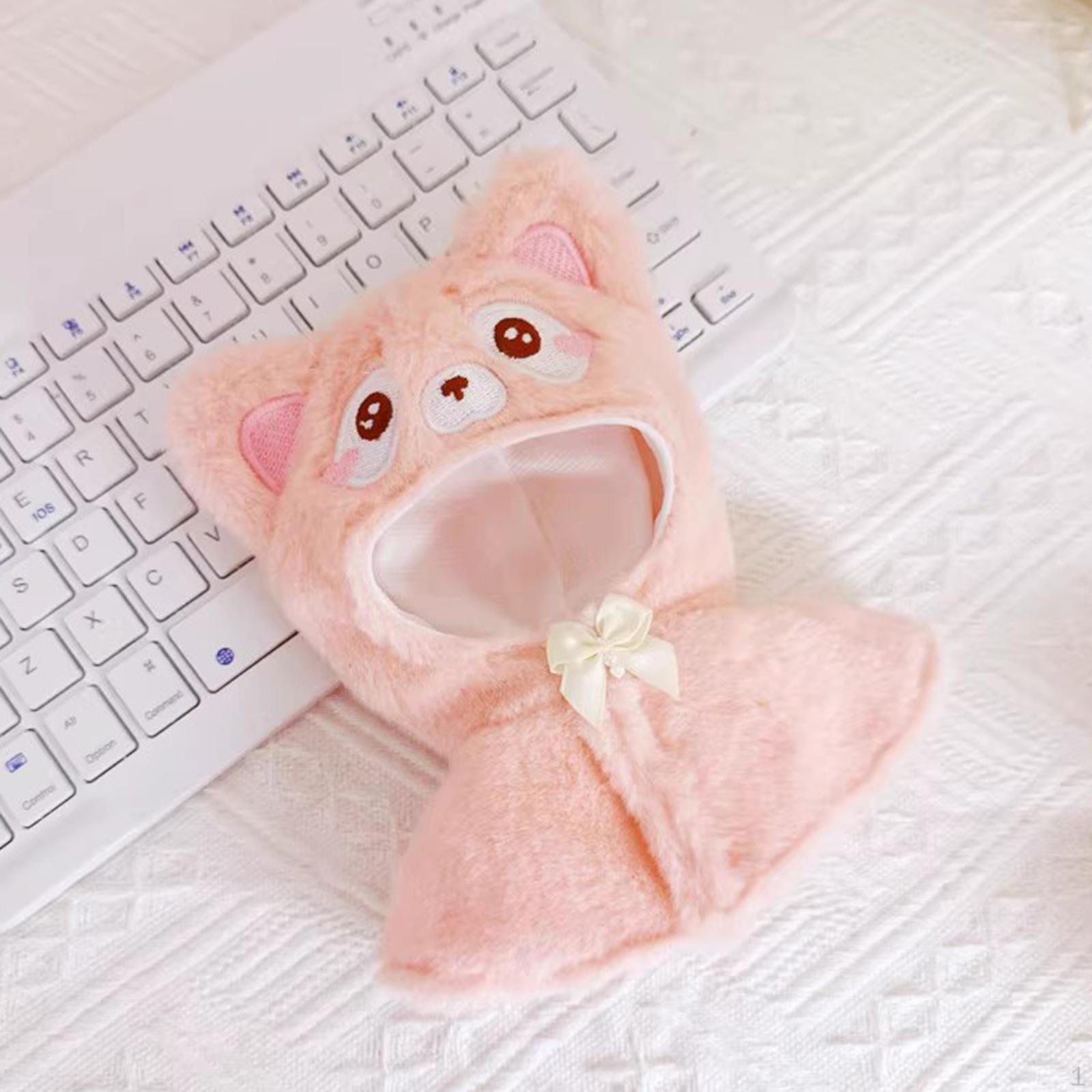 

17 см плюшевые куклы, одежда, костюмы, реквизит для фото, мягкие, мягкие игрушки, стильные, милые «сделай сам» shawl