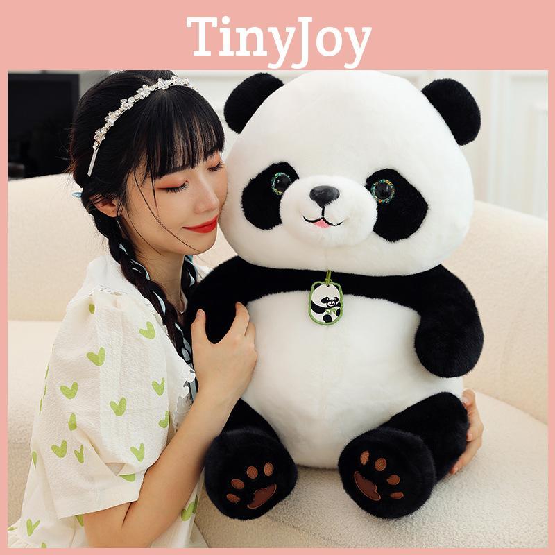 Panda Cartoon Beibei Simulation Soft Plush Toy Stuffed Animal Doll Gift Sleeping