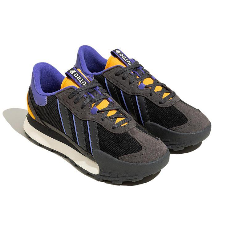 Adidas Neo Futro Mixr FM Sneakers Unisex Sneakers Μαύρο Κίτρινο Μωβ HP9823