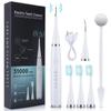 USB 5-Speed Electric Toothbrush & Flosser Set for High-Frequency Teeth Cleaning
