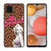 Sexy Marilyn Monroe Telefon Fall Für Samsung Galaxy A12 A02S A22 A32 A52 A72 A71 A51 A41 A31 A21 A11 A50 a70 A10S A20S Schwarze Abdeckung