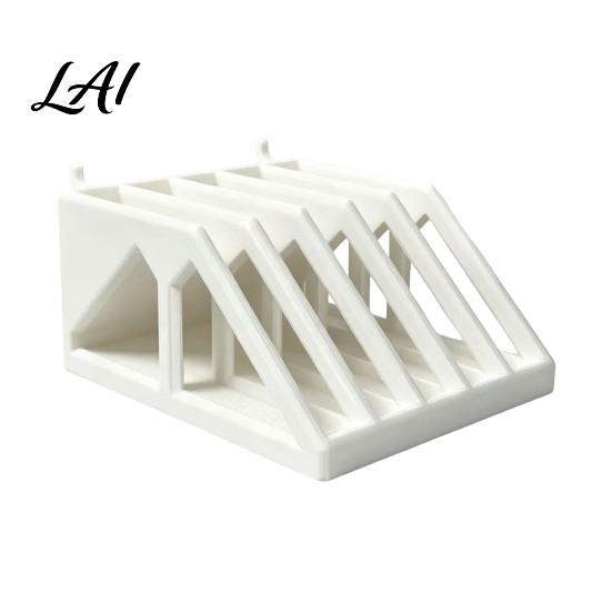 Desktop Storage Organizer Sandpaper Rack 5 Inch Sanding Discs Bins with Holed Disc Hooks And Slots Design Wall Mount Rack