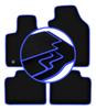 Tappetini auto CARLUX-BLUE per: Lancia Ypsilon III hatchback (2011-)