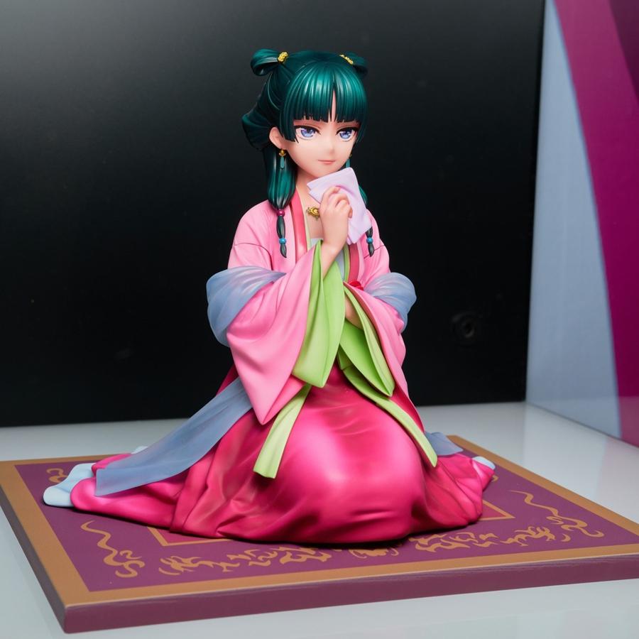 Figura de Anime 13cm Kusuriya no Hitorigoto Festa no Jardim Maomao Figura de Ação Kawaii Jinshi Figura de PVC Modelo para Coleção de Adultos Brinquedo