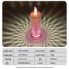 520 Valentine's Day LED Candle: Romantic Festival Simulation Lamp & Creative Desktop Ornament