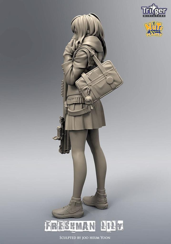 Nuts Planet Freshman Lily Furchtloser Freshman Resin Kit T12002 Formfarbe 1/16 (120 mm)
