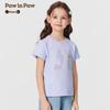 PawinPaw Cartoon Bear Girls' Short Sleeve T-Shirt