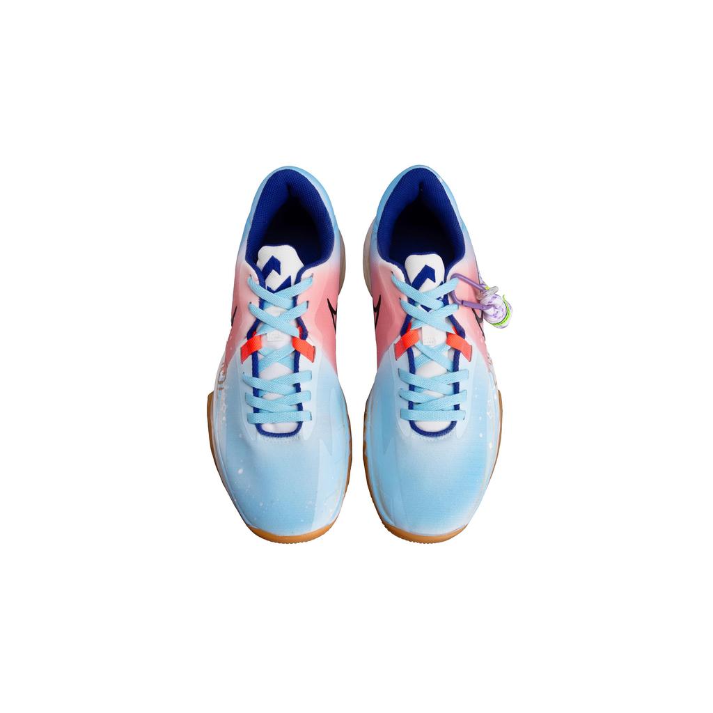 Nike Precision 6 Desert Fragrance Slip Resistant Abrasion Resistant Low top Basketball Shoes Men's Pink Blue HV1796-141(Team348-)