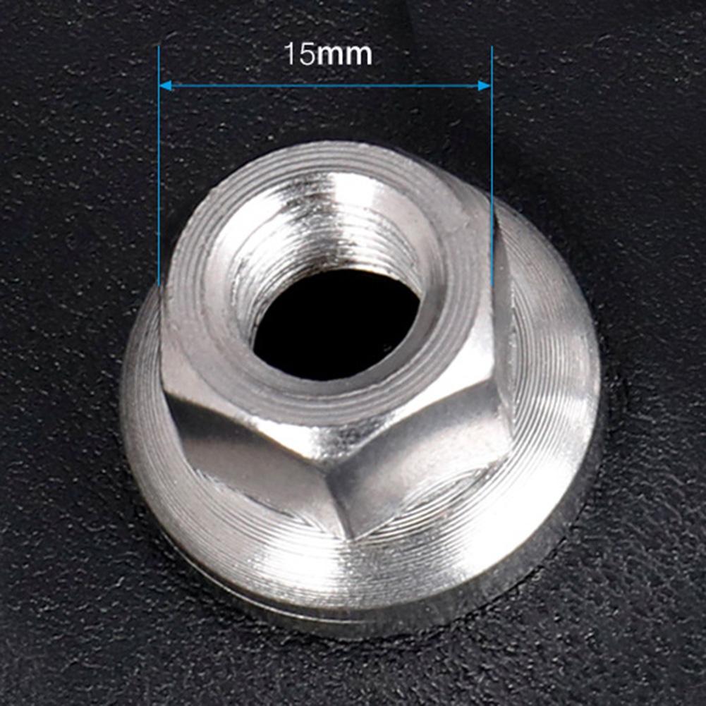 Wheel Axle Track Nuts 2Pcs Anti-skid Bike Cycle M9/M10