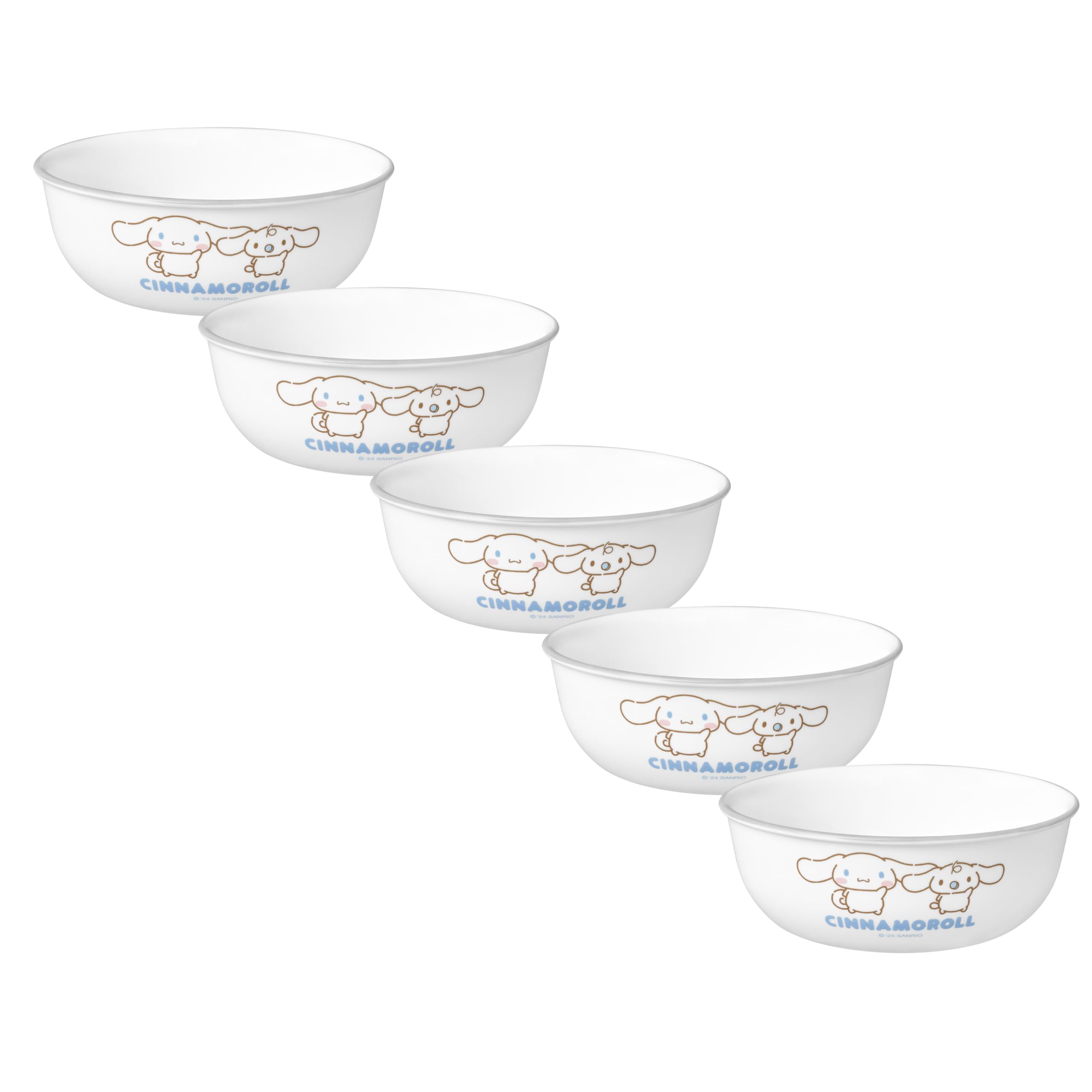 

Pearl Metal CORELLE Cinnamoroll Набор мисок, блюд, тарелок, ударопрочный, легкий, подходит для микроволновой печи, подходит для духовки, подходит для посудомоечной машины, миски,