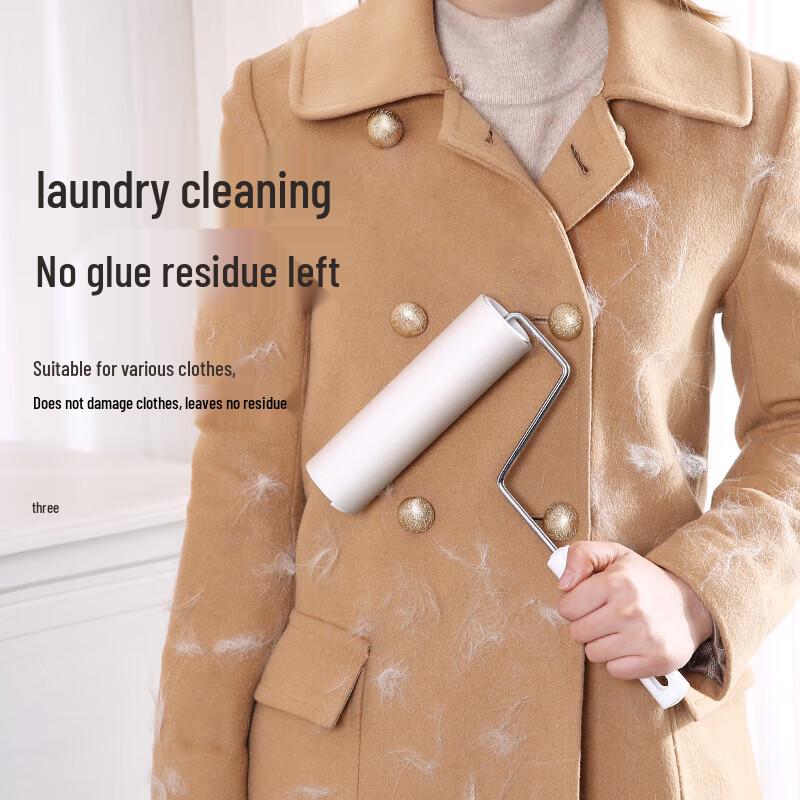 Multifunktionell klibbig luddrulle