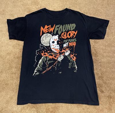 New Found Glory Gift For Friends Black T-Shirt Cotton All Size Unisex T-Shirt