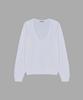 HAINT Luen Deep V_Neck Knit 3Col_Ivory