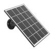 Camera Solar Charging Panel with Bracket 3W 5V Monocrystalline Silicon Type C Security Camera Solar Panel for   Devices