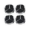 New For Mercedes Benz 4pcs 60mm Car wheel Hub Cap Emblem badge logo for Mercedes Benz A B C E Class CLA GLC W205 W212 W213 W176