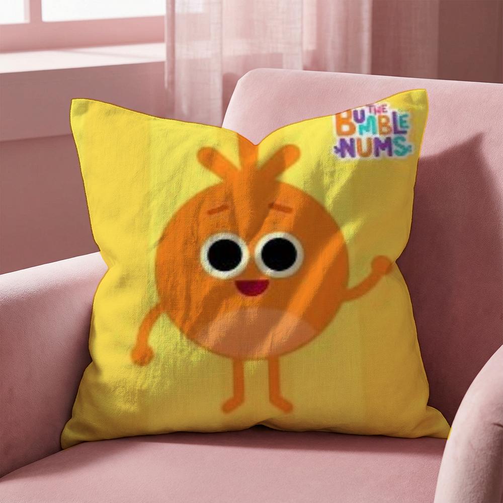 

THE Bumble Nums Humble Cushion Cover Multi-Scene Pillow Cover for Home & Car - Reversible, Soft & Durable for Daily Use 50cmx50cm