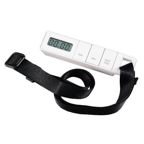 Pearl Metal Vibration Timer for Cooking, Studying, and Exams, White, C-3238