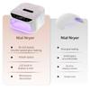 36 LEDs Kabelloser Nageltrockner mit Smart Sensor Wiederaufladbare UV-LED-Lampe für Nägel Bling-Bling Kabelloser Gel-Nagellack-Trockner