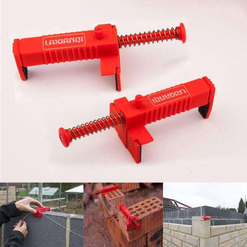 BluFied Level Clamp for Stretching Water Lines, Maintaining Brick Laying Level, Brick Liner Runner Wire, Bricklay Cable Fixer, Bricklaying Tool Fixer,