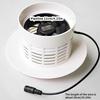 Solar 12V Energy Efficient Toilet Bathroom Fan High Speed Air Vent Fan with Antireflux Baffle for Odor and Steam Removal