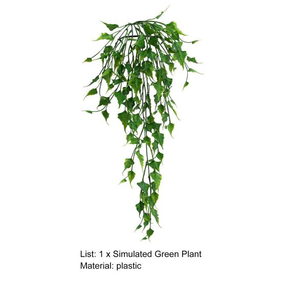 Simulation Green Plants Attractive Eco-friendly Eye-catching Artificial Vine Hanging Scene Layout Fake Ivy Hanging Artificial Vine Hanging