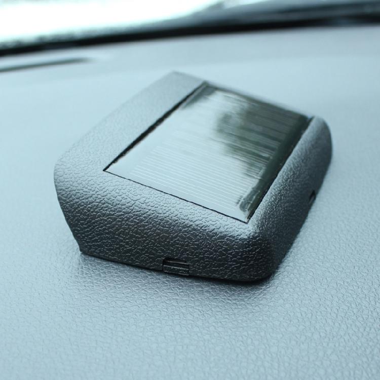 Innovative Solar Rechargeable Car Clock with After Dark Visibility Solar Charged Clock Essential Accessory for Vehicle