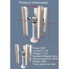 Vertical axis five blade wind turbine three-phase permanent magnet generator model windmill