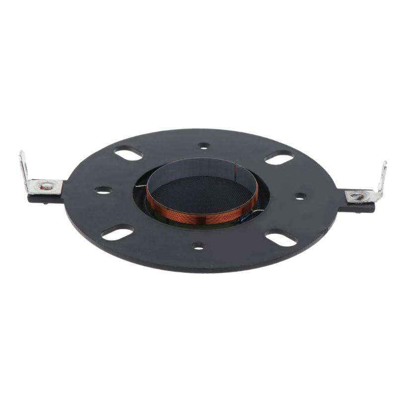 25,5 mm Schwingspule Schwarzer Horn-Hochtöner Seidenmembran Folie Höhen Rundrahmen 5,4 Ohm 25,5 mm Kern Lautsprecher Reparaturteile