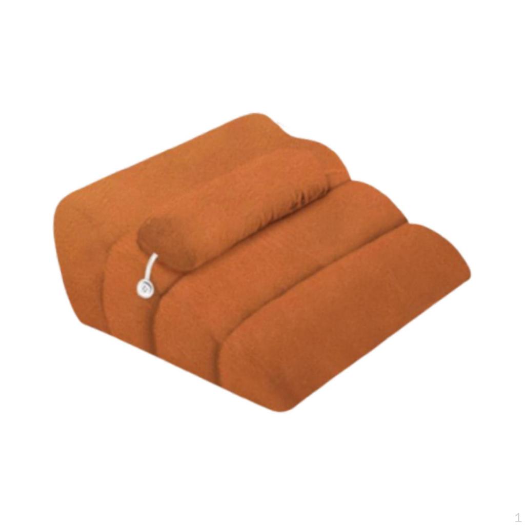 Face Down Pillow Comfort Bed Wedge, Back Support Sleeping Pillow, Headboard Wedge for Reading