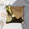 N-Natsumes Book Of F-Friends Animation Pillow Case Fashion Square Pillowcase Bedroom Sofa Room Ins Decoration Leisure