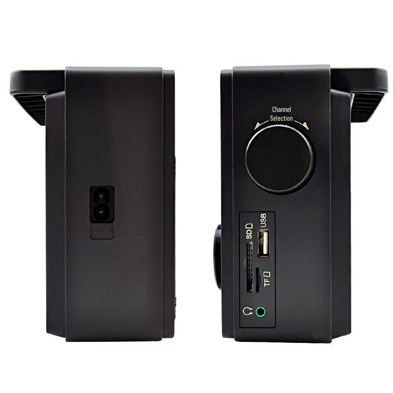 PANDA T-09 Radio: Portable Full Band FM AM SW with Card Slot for Seniors