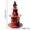 Three Tier Stylish Cake Display Stand Ideal For Halloween Celebrations Festive