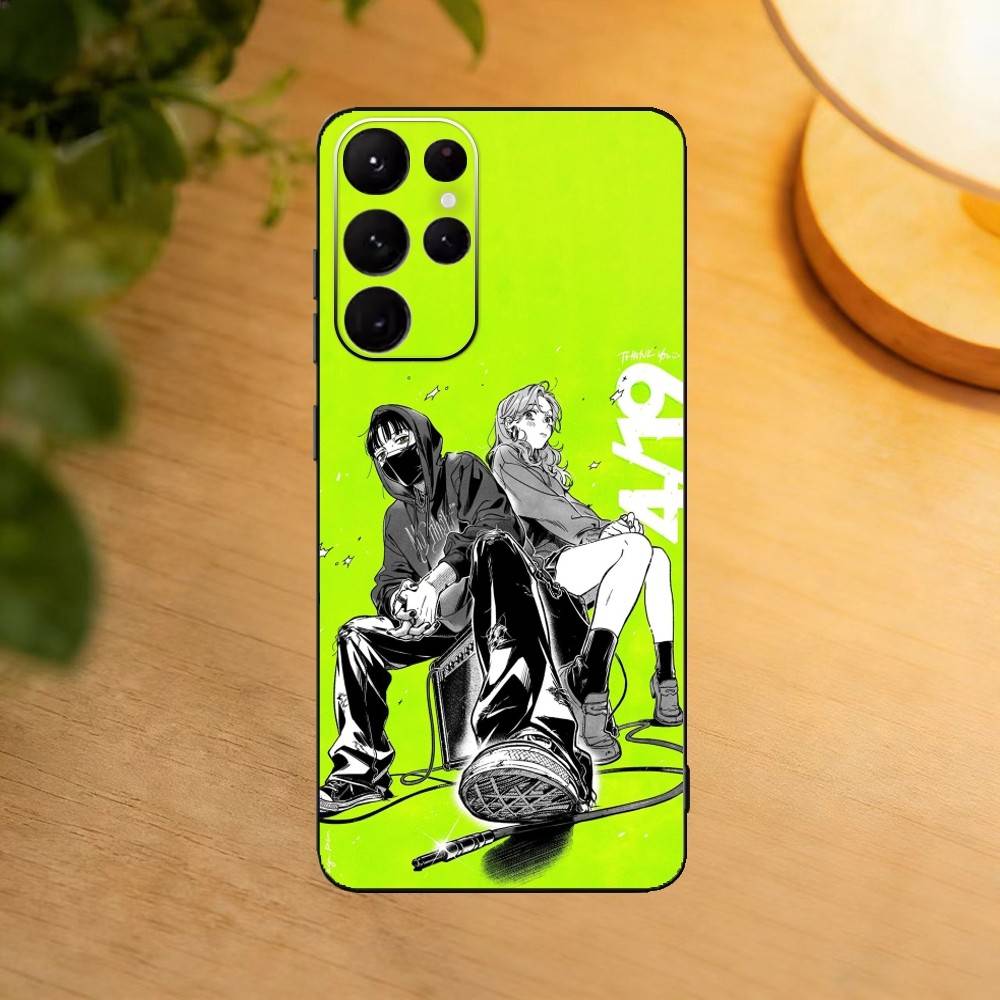 Aya Osawa Mitsuki Koga MitsuAya Phone Case For Samsung S25,24,23,22,30,21,10,9,Ultra,Plus,Lite Soft Black Case