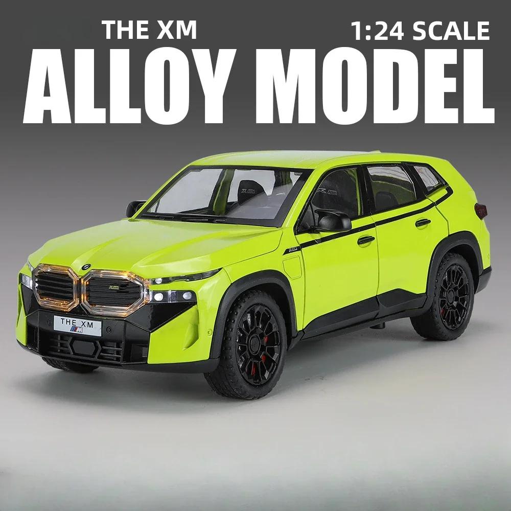 

1:24 Scale THE XM X5 Alloy Cars Models Toys Diecast Simulation Off Road Vehicle with Music Light Doors Opened Toy Children Gifts