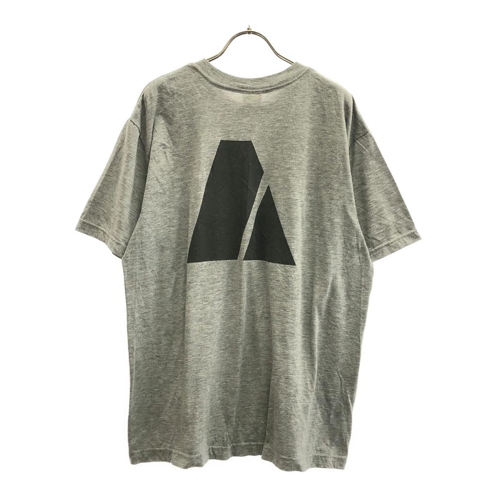 US ARMY 90s 00s Old Print Pattern Short Sleeve T-shirt Gray Back Print Men's Used