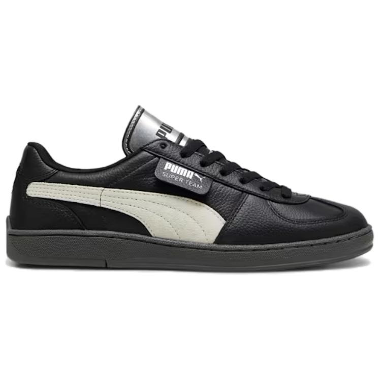 New PUMA Superteam Low Top Skateboard Shoes Unisex Black 398764-01