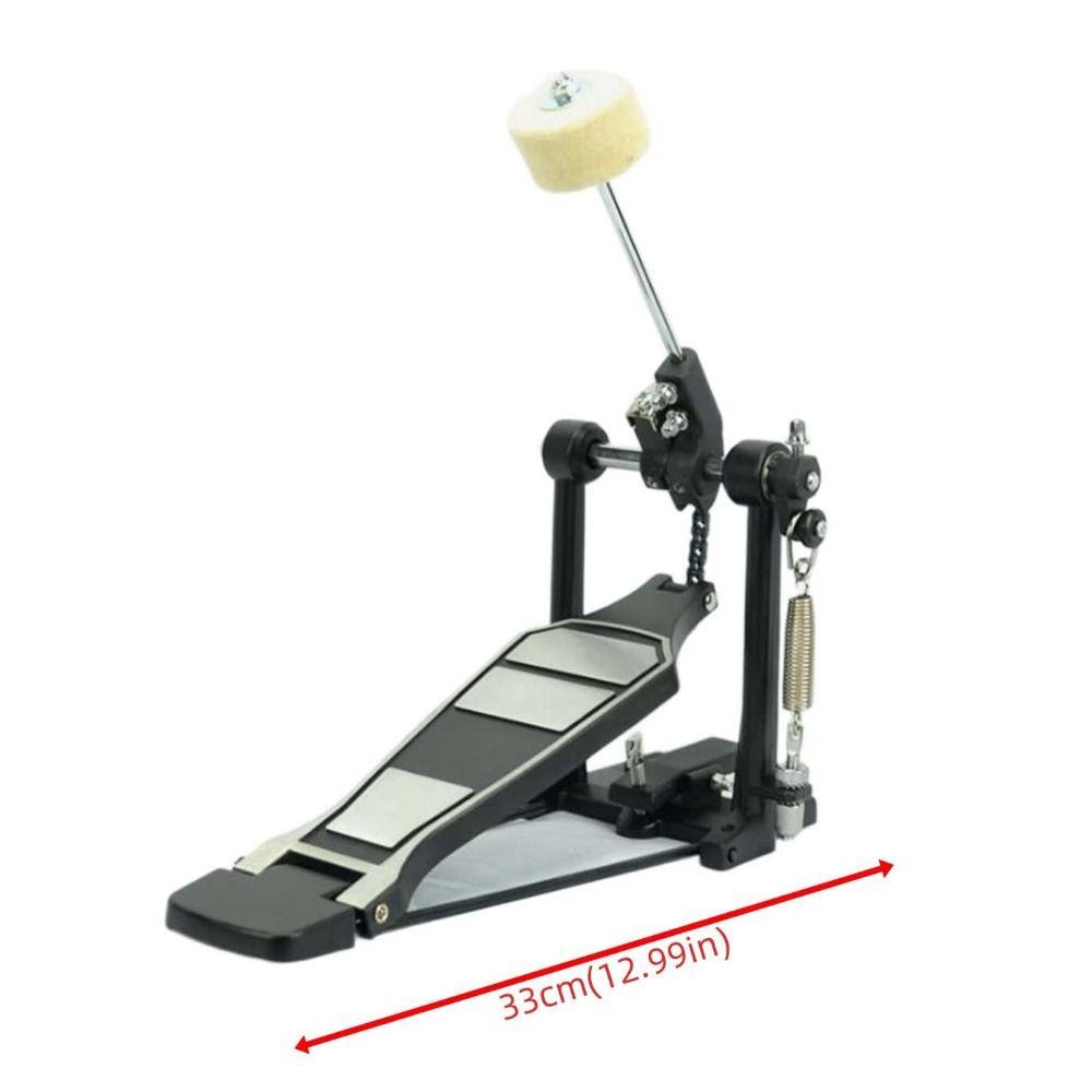 Aluminium Zinc Zinc Alloy Drum Single Foot Wool Beater Foot Drum Pedal Portable Drum Pedal  Replacement
