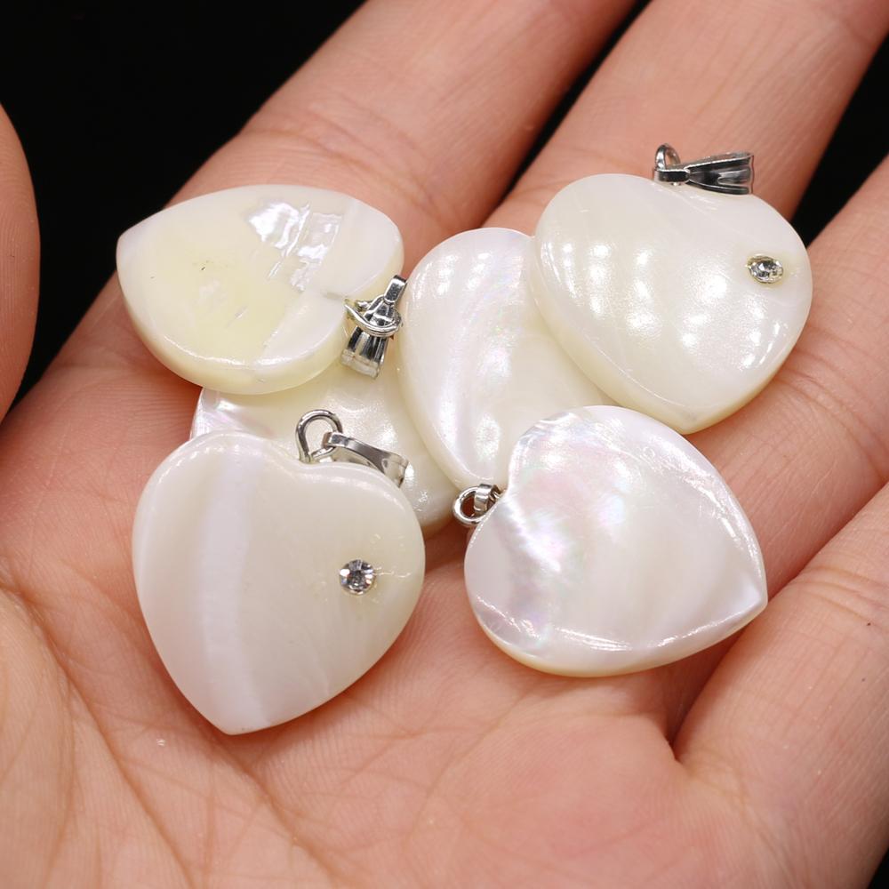 

6 шт./упак. модный белый пластиковый кулон в форме сердца, женские и мужские пластиковые подвески для изготовления ювелирных изделий своими руками, аксессуары, поделки на день матери, подарки 20x20 мм 6Pcs/20x20mm белый