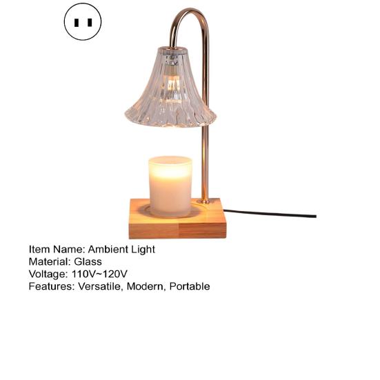 Candle Warmer Lamp with Timer & Dimmer Wax Melting Lantern for Home Decor Aromatherapy Gift for Women Modern Candle Lantern for Living Room & Bedroom